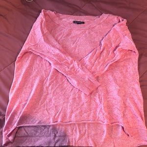 Cotton sweater in pink from American Eagle